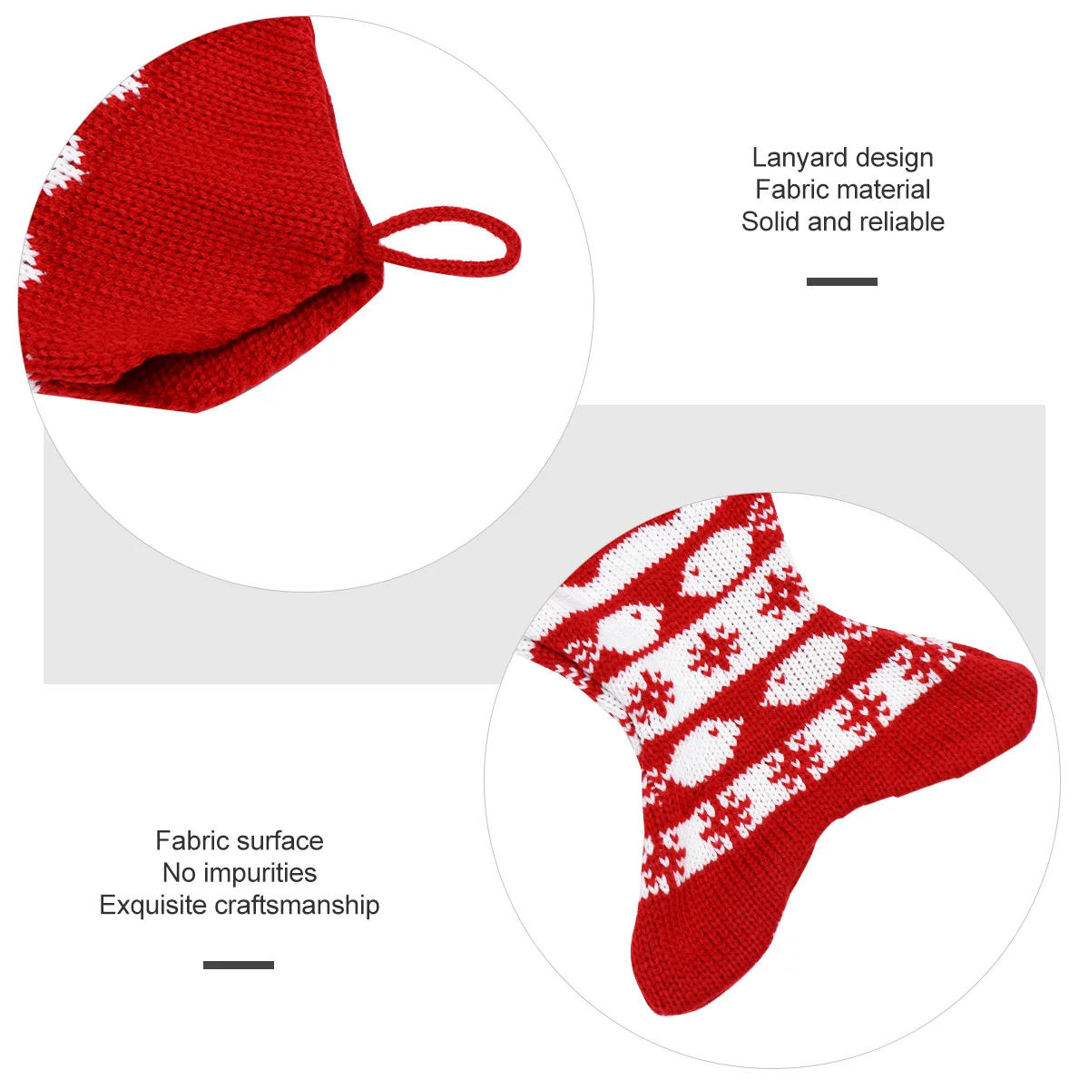 1Pcs Christmas Stocking Polyester Knitted Candy Holder Hanging Pendant Gift Socks Decoration for Home New Year Party
1Pcs Christmas Stocking Polyester Knitted Candy Holder Hanging Pendant Gift Socks Decoration for Home New Year Party