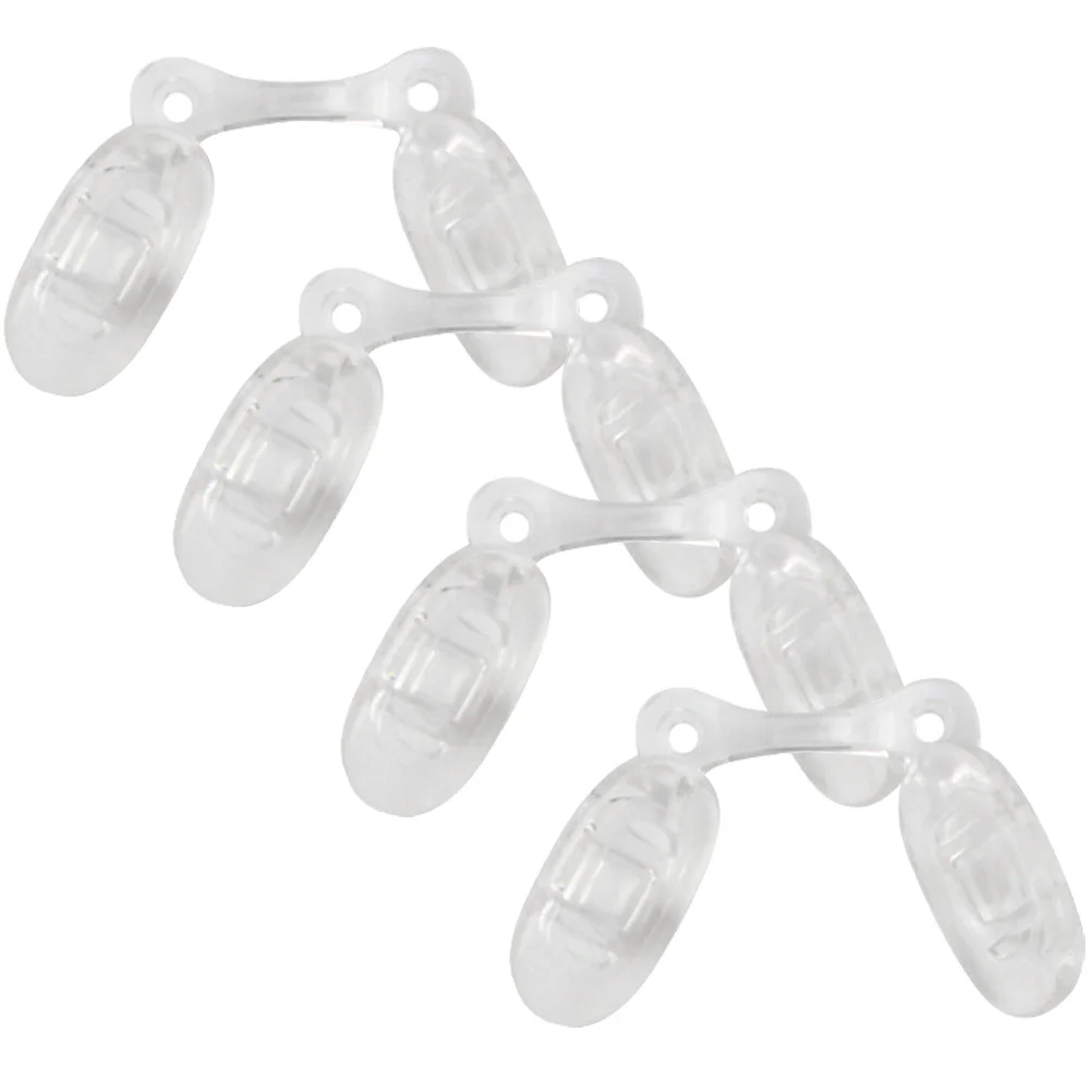 4Pcs Eyeglass Nose Pads Durable Silicone Comfortable Nose Rest Anti-Slip for Glasses Sunglasses Optical Frames
4Pcs Eyeglass Nose Pads Durable Silicone Comfortable Nose Rest Anti-Slip for Glasses Sunglasses Optical Frames