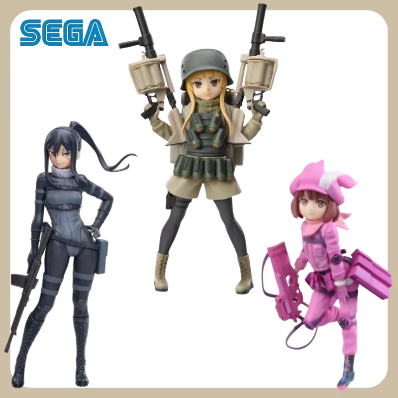 In Stock Genuine Figures SEGA Sword Art Online GGO Luminasta Pitohui Llenn Fukaziroh Model Anime Figure Collections Gifts
In Stock Genuine Figures SEGA Sword Art Online GGO Luminasta Pitohui Llenn Fukaziroh Model Anime Figure Collections Gifts