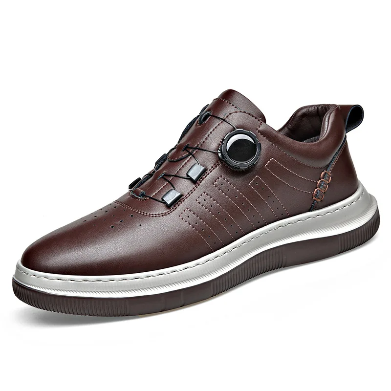 Swivel Lock Fashion Casual Genuine Leather Shoes for Men New Designer Running Sports Sneakers Male Soft Sole Zapatillas Hombre
Swivel Lock Fashion Casual Genuine Leather Shoes for Men New Designer Running Sports Sneakers Male Soft Sole Zapatillas Hombre