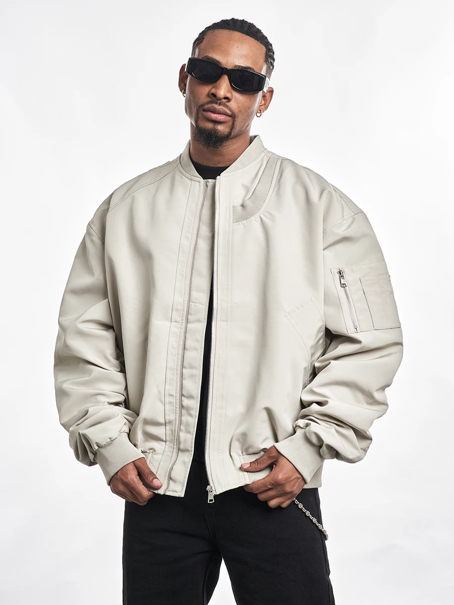 MT99 Trendy American High Street MA1 Pilot Jacket Cotton Military Green Retro Autumn Winter Men's Streetwear Loose Fit Polyester
MT99 Trendy American High Street MA1 Pilot Jacket Cotton Military Green Retro Autumn Winter Men's Streetwear Loose Fit Polyester