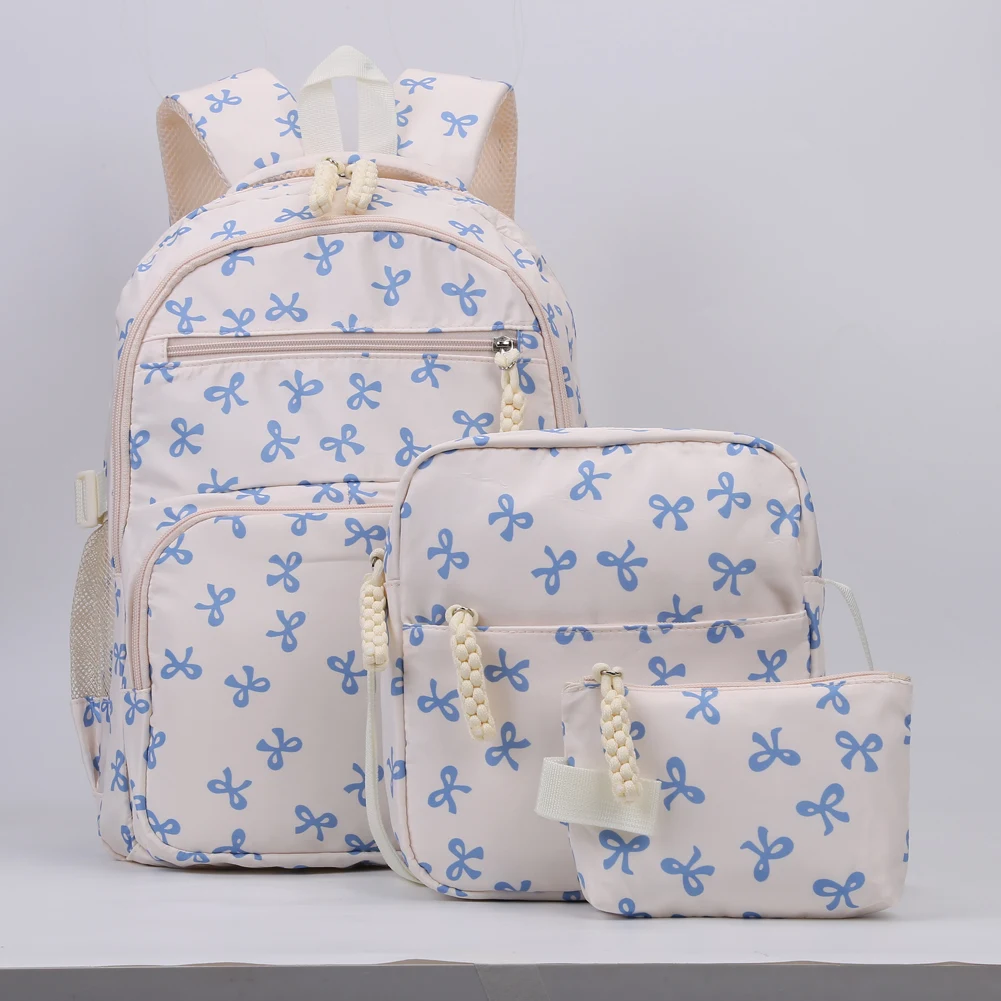 Bowknot Large Capacity Backpack Cute Backpack Student Schoolbag
Bowknot Large Capacity Backpack Cute Backpack Student Schoolbag