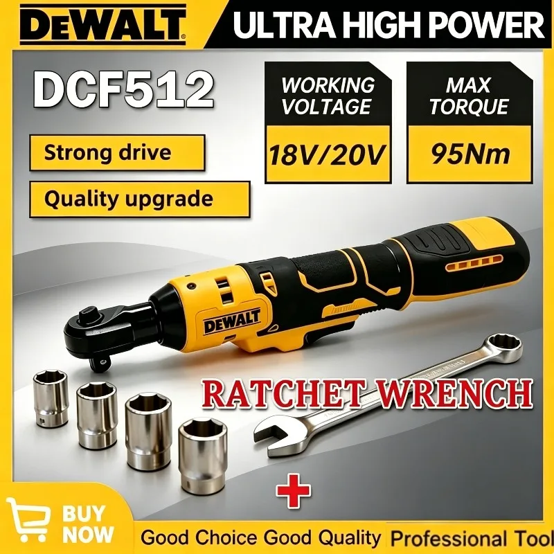 Dewalt DCF512 Ratchet Right Angle Wrench Brushless Cordless Power Tools LED Driver Variable Speed Power Wrench3/8 1/2 Inch
Dewalt DCF512 Ratchet Right Angle Wrench Brushless Cordless Power Tools LED Driver Variable Speed Power Wrench3/8 1/2 Inch
