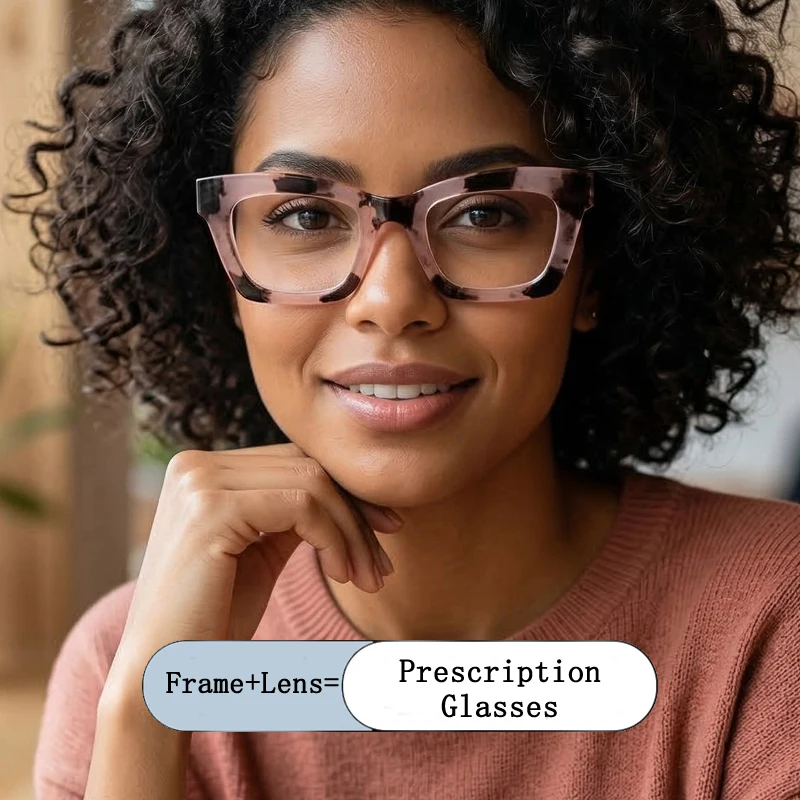 Brand Design Women Square Cat Eye Frame Photochromic Prescription Glasses Anti Blue Light Hyperopia Myopia Astigmatism Eyewear
Brand Design Women Square Cat Eye Frame Photochromic Prescription Glasses Anti Blue Light Hyperopia Myopia Astigmatism Eyewear