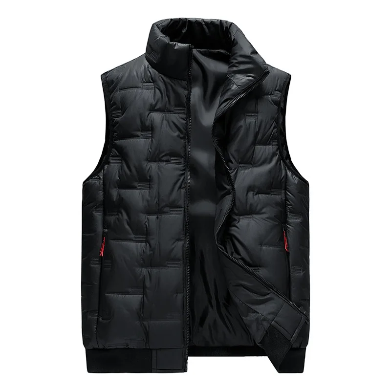 Cotton Vest Men's Autumn and Winter New Korean Version Casual Thickened Warm Vest Green Cotton Vest Men's Coat Green
Cotton Vest Men's Autumn and Winter New Korean Version Casual Thickened Warm Vest Green Cotton Vest Men's Coat Green
