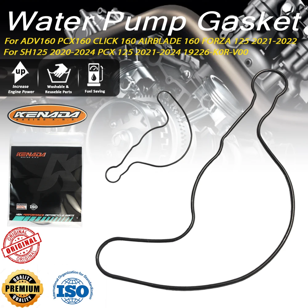 For ADV PCX CLICK AIRBLADE 160 FORZA 125 2021-2022 SH125 2020-2024 PCX 125 2021-2024 19226-K0R-V00 Water Pump Gasket
For ADV PCX CLICK AIRBLADE 160 FORZA 125 2021-2022 SH125 2020-2024 PCX 125 2021-2024 19226-K0R-V00 Water Pump Gasket