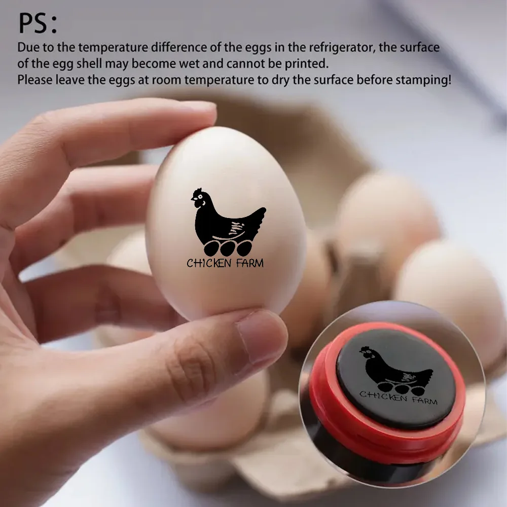 Custom Ready Stock Egg Pattern Stamp Farm Fresh Egg Marker Label Tool for Family Farm Egg Sorting and Identification Practical
Custom Ready Stock Egg Pattern Stamp Farm Fresh Egg Marker Label Tool for Family Farm Egg Sorting and Identification Practical