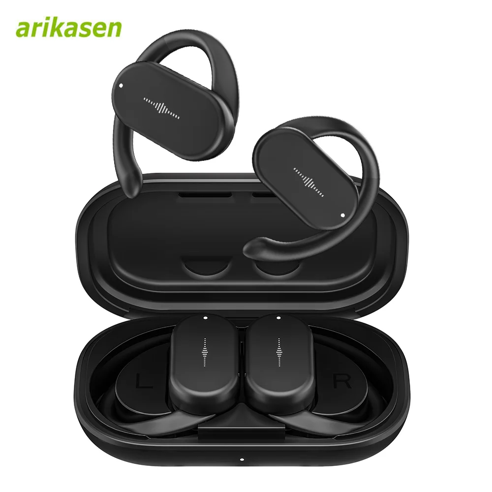 Wireless Headphones Open Ear Sense Surroundings Bluetooth 5.3 Earphones with Rotatable Earhooks Deep Bass Pressure Free Earbuds
Wireless Headphones Open Ear Sense Surroundings Bluetooth 5.3 Earphones with Rotatable Earhooks Deep Bass Pressure Free Earbuds