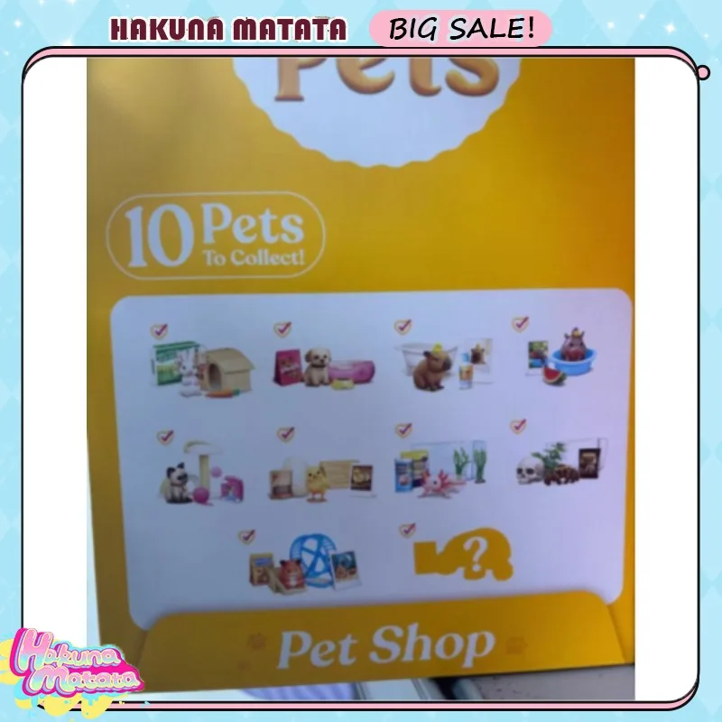 2026 ZURU MY MINI Pets Animaux Blind Box ,10 Pets To Collect Surprise Capsule Cute Animal Figure Pet Shop Birthday Gift for Kids
2026 ZURU MY MINI Pets Animaux Blind Box ,10 Pets To Collect Surprise Capsule Cute Animal Figure Pet Shop Birthday Gift for Kids