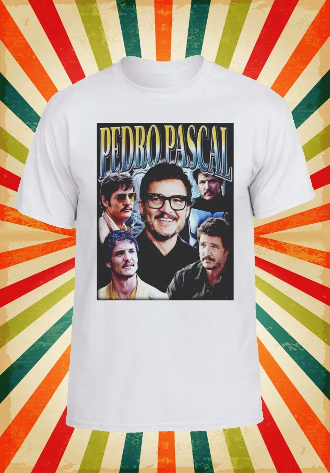 Pedro Pascal Tee Last Of Us Homage Men Women Baseball T Shirt Top American T-shirt Men Street Hip-hop Rock Short-sleeved Women
Pedro Pascal Tee Last Of Us Homage Men Women Baseball T Shirt Top American T-shirt Men Street Hip-hop Rock Short-sleeved Women