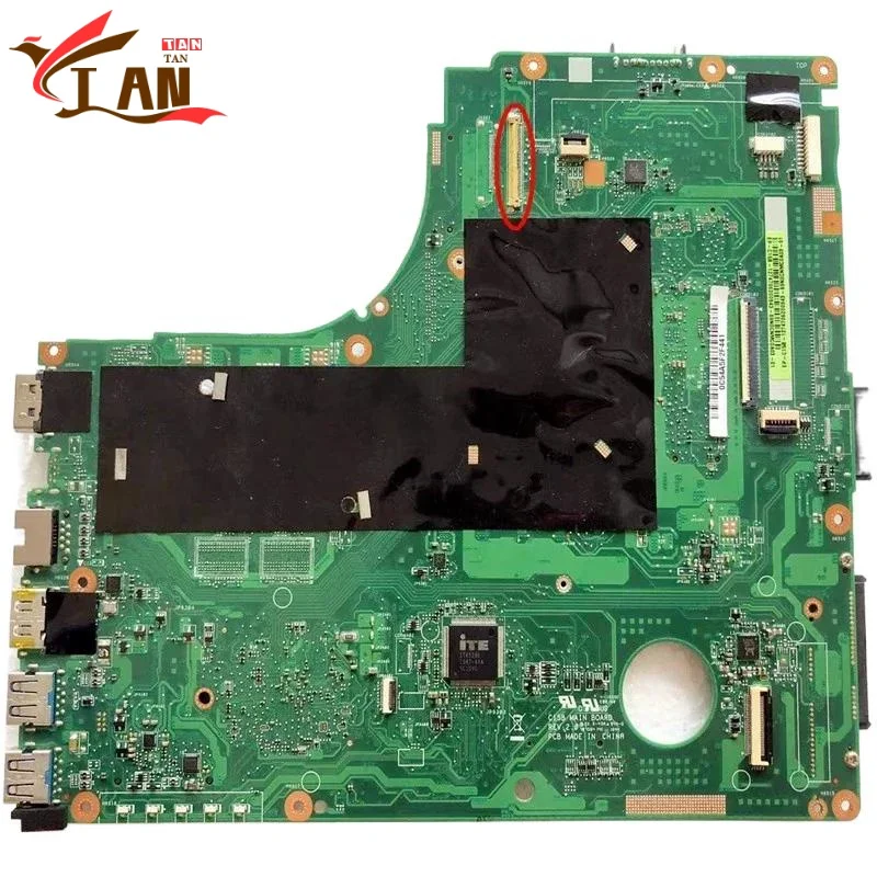 Original For PEGATRON K56L C15B K560 S500 Laptop Motherboard C15B REV 2.0 Mainboard 100% Tested Fully Work Tan
Original For PEGATRON K56L C15B K560 S500 Laptop Motherboard C15B REV 2.0 Mainboard 100% Tested Fully Work Tan
