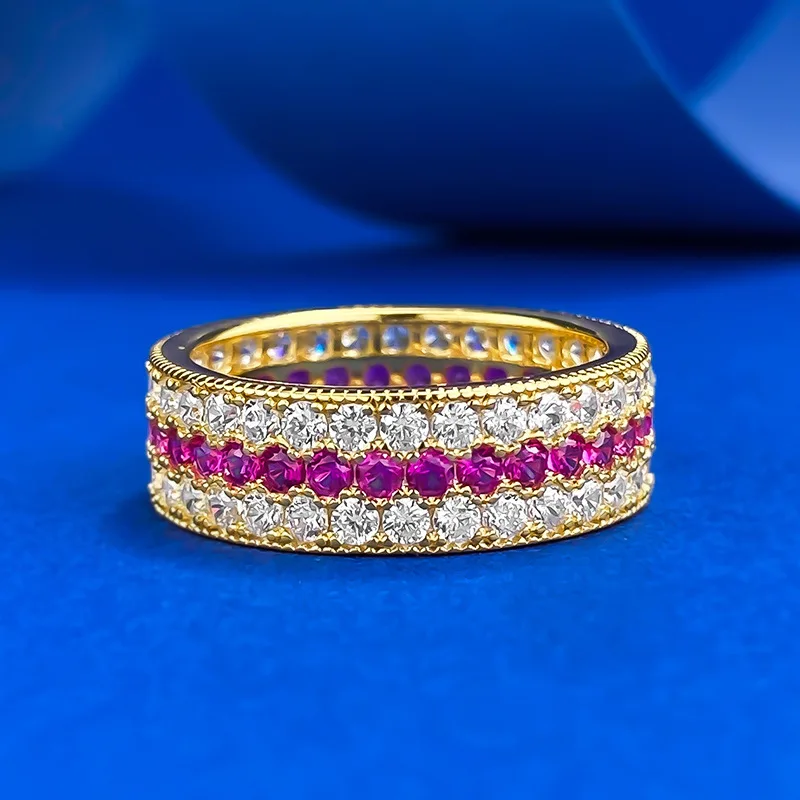 925 Sterling Silver Luxury Fashion Personalized Round Zircon Ring For Women Anniversary Wedding High Quality Fine Jewelry
925 Sterling Silver Luxury Fashion Personalized Round Zircon Ring For Women Anniversary Wedding High Quality Fine Jewelry