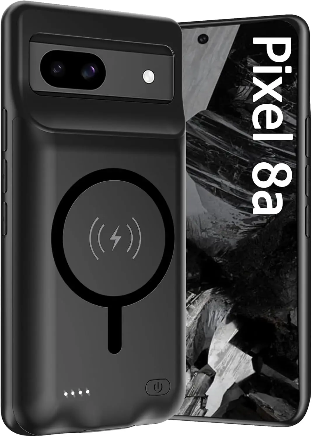 Battery Case for Google Pixel 8a/7a/6a Rechargeable Portable Charging Case Wireless Charging Extended Battery Pack Charger Cover
Battery Case for Google Pixel 8a/7a/6a Rechargeable Portable Charging Case Wireless Charging Extended Battery Pack Charger Cover