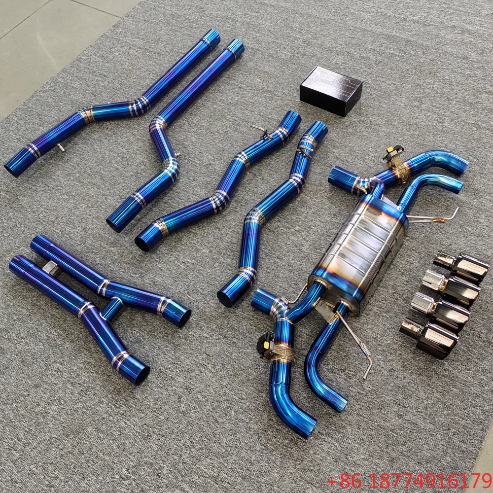 High Performance OBM Customized Valved Sport Exhaust System for M5 F90 M8 M850i 4.4t 2017-- with Muffler Valvetronic
High Performance OBM Customized Valved Sport Exhaust System for M5 F90 M8 M850i 4.4t 2017-- with Muffler Valvetronic