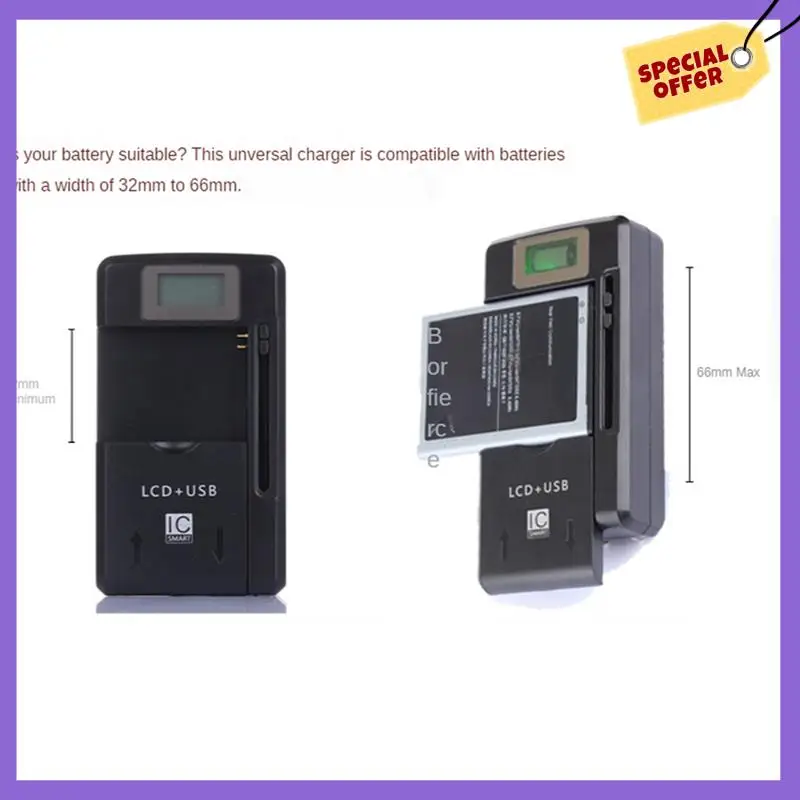 -A96Z 2X 4.2V Mobile Universal Battery Charger Wall Travel Charger For Cell Phone Camera Li- Battery Charging US Plug
-A96Z 2X 4.2V Mobile Universal Battery Charger Wall Travel Charger For Cell Phone Camera Li- Battery Charging US Plug
