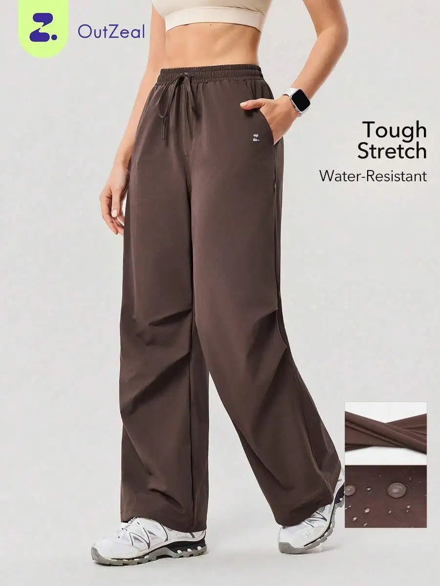 Women Water Resistant Stretch Sport Pants Lightweight Wide Leg Workout Hiking
Women Water Resistant Stretch Sport Pants Lightweight Wide Leg Workout Hiking