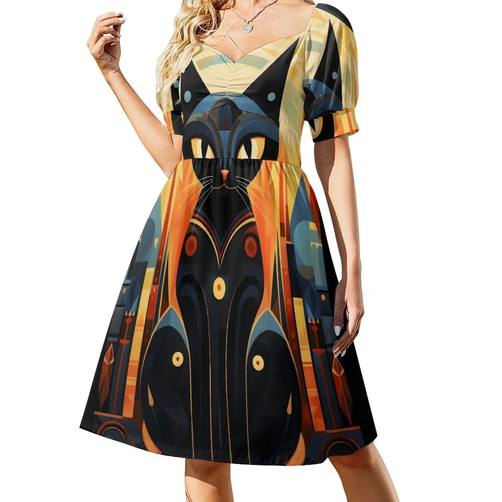 Art Cat #27 Dress Woman clothing Women's dresses Women long dress Women's clothing
Art Cat #27 Dress Woman clothing Women's dresses Women long dress Women's clothing