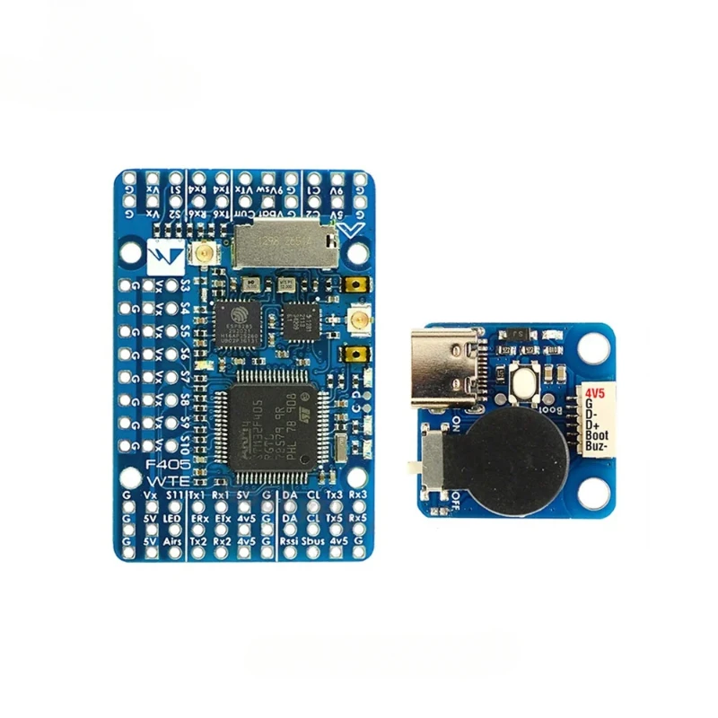1pcs/F405-WTE F405 Flight Controller Built-in 2~6S LiPo OSD Blackbox ArduPilot INAV for RC Drone F405-WSE Updated
1pcs/F405-WTE F405 Flight Controller Built-in 2~6S LiPo OSD Blackbox ArduPilot INAV for RC Drone F405-WSE Updated
