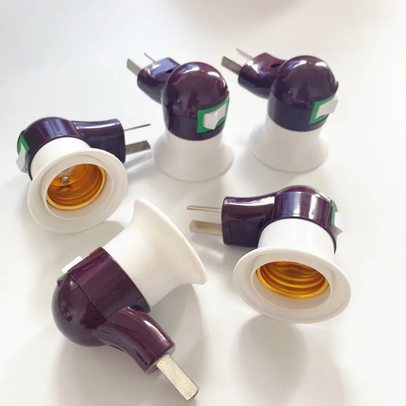 5Pcs/lot Lamp Base E27 LED Light Male Socket To EU/US Type Plug Adapter Converter For Bulb Holder With ON/OFF Button White
5Pcs/lot Lamp Base E27 LED Light Male Socket To EU/US Type Plug Adapter Converter For Bulb Holder With ON/OFF Button White