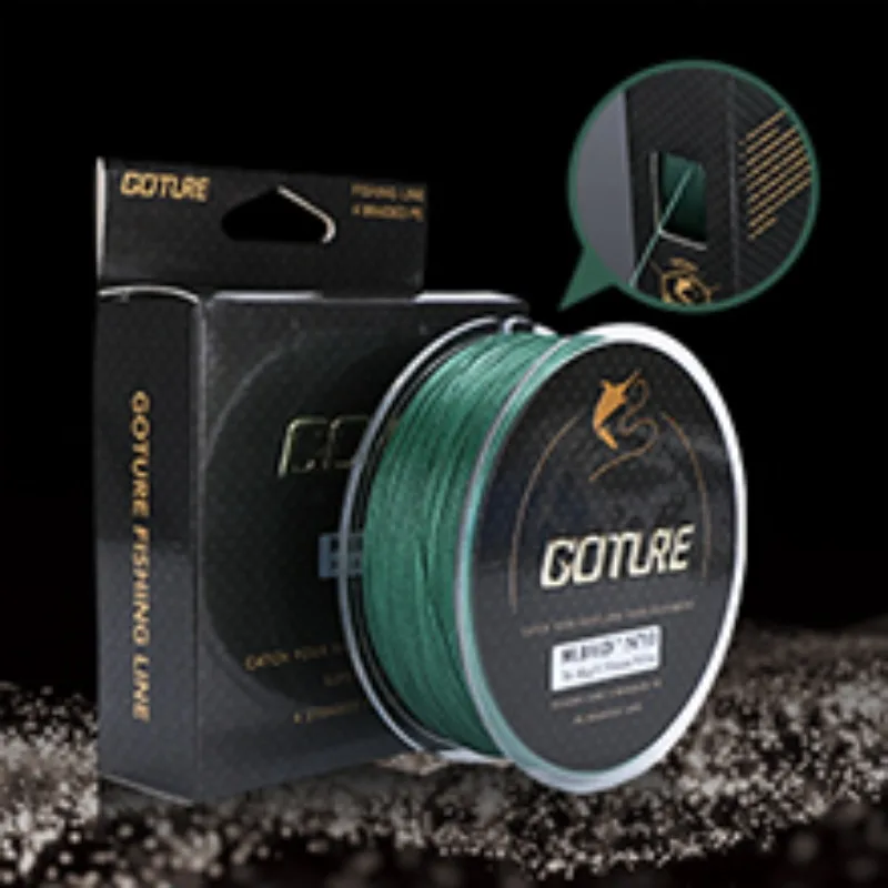 Goture 4 Strands 1000m Super PE Braided Fishing Line Strong Strength Line Thread Wear Resistant Fishing Accessories
Goture 4 Strands 1000m Super PE Braided Fishing Line Strong Strength Line Thread Wear Resistant Fishing Accessories