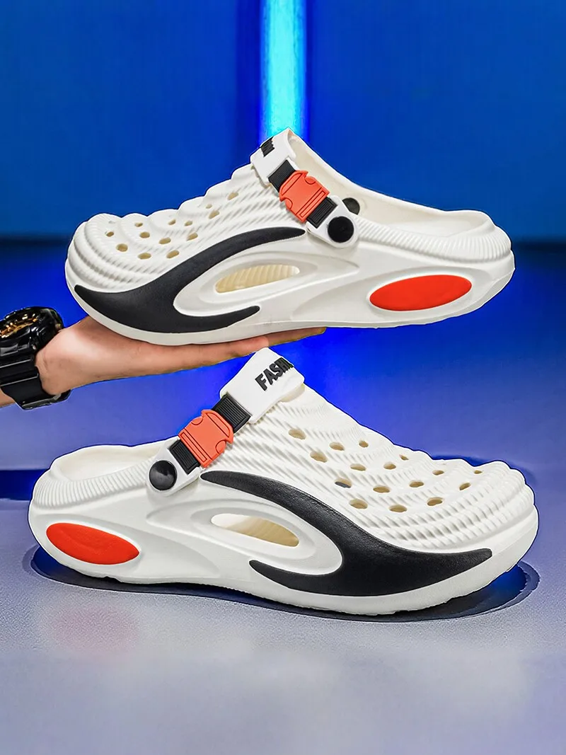 Men's 2026 New Summer Outdoor Sports Beach Shoes Anti-Slip Thick Bottom Headed Clogs Comfortable EVA Material Casual Slippers
Men's 2026 New Summer Outdoor Sports Beach Shoes Anti-Slip Thick Bottom Headed Clogs Comfortable EVA Material Casual Slippers