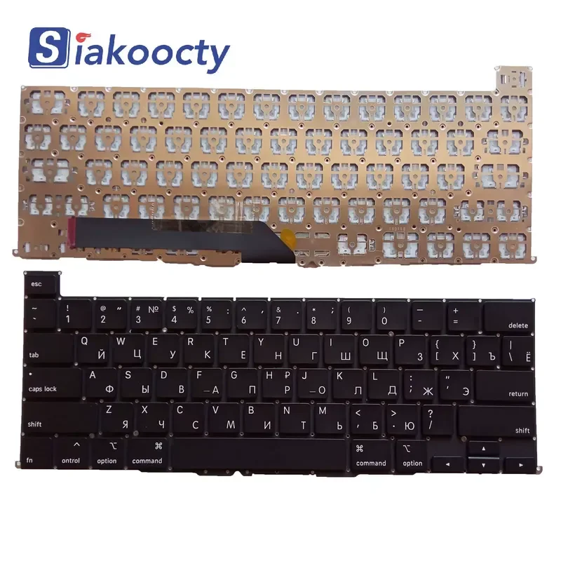 Keyboard for Apple MacBook Pro 16 A2141 2019 2020 Notebook RU Layout
Keyboard for Apple MacBook Pro 16 A2141 2019 2020 Notebook RU Layout