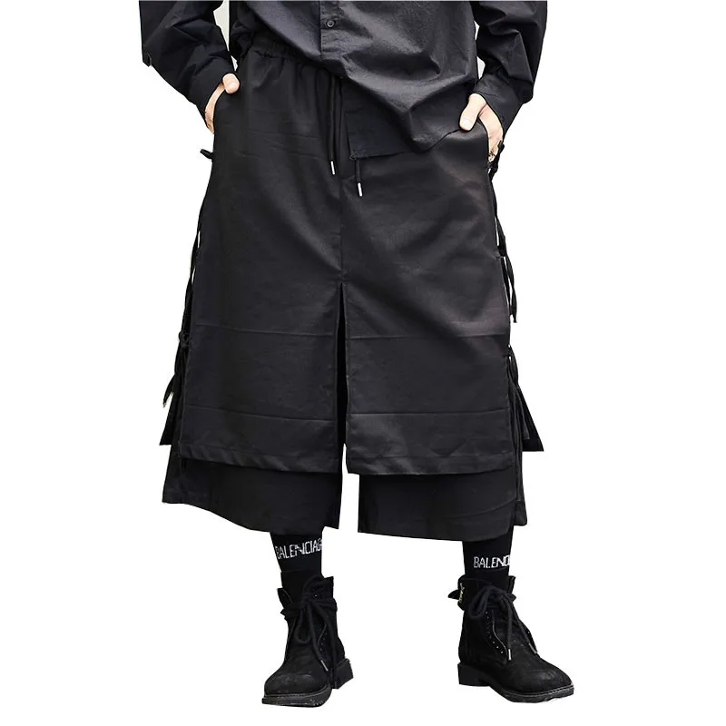 2023Style Male Skirt Women Japan Men Kimono Pant Fashion Casual Harem Trousers Stage Wear Wide Leg Punk Hip Hop Costumes
2023Style Male Skirt Women Japan Men Kimono Pant Fashion Casual Harem Trousers Stage Wear Wide Leg Punk Hip Hop Costumes