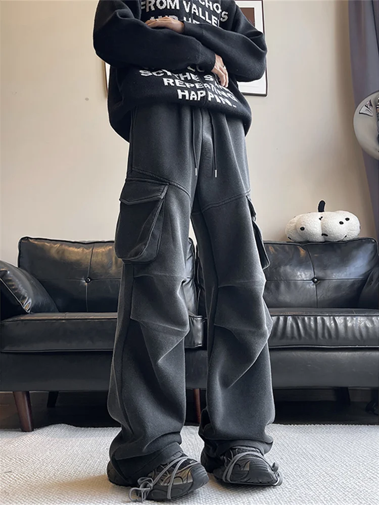 Washed Pure Cotton Men's Workwear Pants Loose Fit Airborne Casual Sweatpants Retro American Vibe Youthful Autumn Straight Leg
Washed Pure Cotton Men's Workwear Pants Loose Fit Airborne Casual Sweatpants Retro American Vibe Youthful Autumn Straight Leg