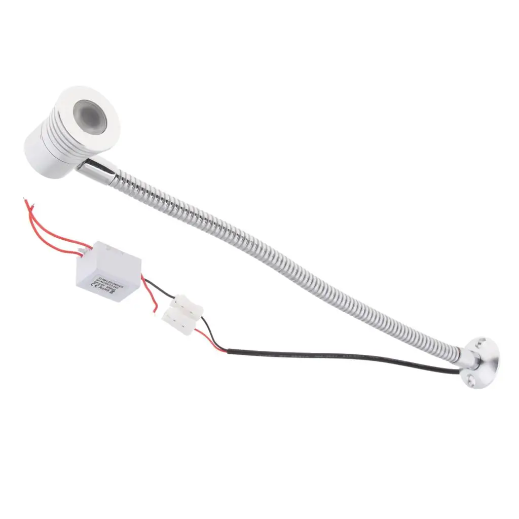 LED Bed Reading Lamp 12V Flexible Hose Metal Wall Mount Light Fixture for Boat RV Bedroom Study Lighting
LED Bed Reading Lamp 12V Flexible Hose Metal Wall Mount Light Fixture for Boat RV Bedroom Study Lighting