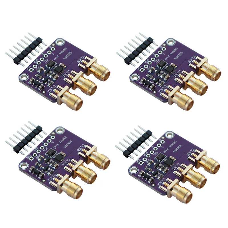 3CGRO-4X Si5351a I2C 25 МГц Коммутационная плата генератора часов от 8 кГц до 160 МГц для Arduino D9I2
3CGRO-4X Si5351a I2C 25 МГц Коммутационная плата генератора часов от 8 кГц до 160 МГц для Arduino D9I2
