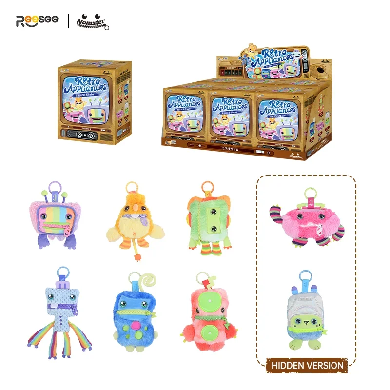 Nomster Retro Appliances Blind Box - 8 Styles Plush Keychain Toys, 2 Secret Chase, Cute Collectible Mystery Box for Kids & Adult
Nomster Retro Appliances Blind Box - 8 Styles Plush Keychain Toys, 2 Secret Chase, Cute Collectible Mystery Box for Kids & Adult