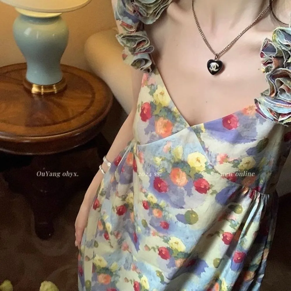2025 Plaid Vacation Handmade Flower Tie Halter Maxi Dress for Women Sleeveless Photo Friendly Outfit Spring Summer
2025 Plaid Vacation Handmade Flower Tie Halter Maxi Dress for Women Sleeveless Photo Friendly Outfit Spring Summer