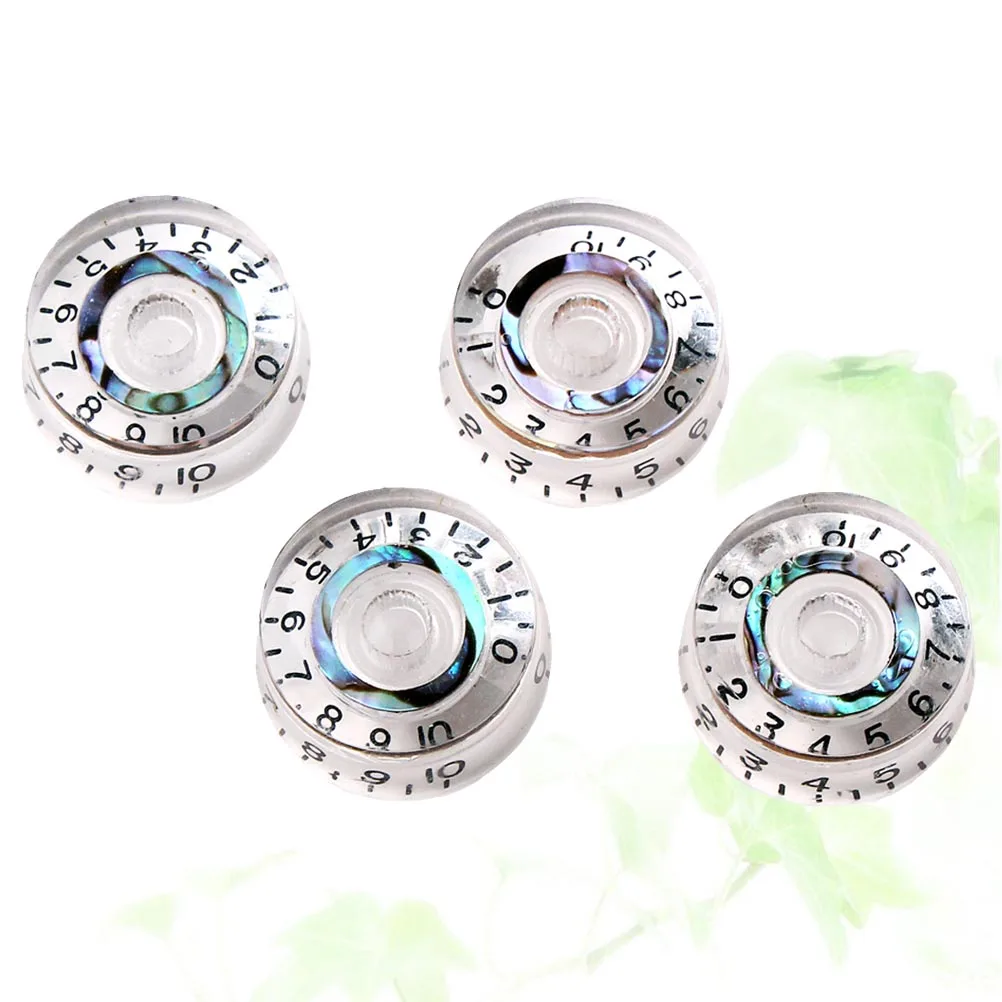 4pcs Transparent Guitar Control Knobs Volume Tone Replacement Parts For Electric Guitar Style Durable Chic Design Gd43
4pcs Transparent Guitar Control Knobs Volume Tone Replacement Parts For Electric Guitar Style Durable Chic Design Gd43