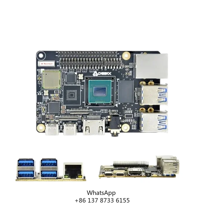DEBIX Customizable Single Board Computer 2.3TOPS NPU 2GB LPDDR4/32GB EMMC For Edge AI Industrial IoT Robotics Quad-Core I.MX 8M
DEBIX Customizable Single Board Computer 2.3TOPS NPU 2GB LPDDR4/32GB EMMC For Edge AI Industrial IoT Robotics Quad-Core I.MX 8M