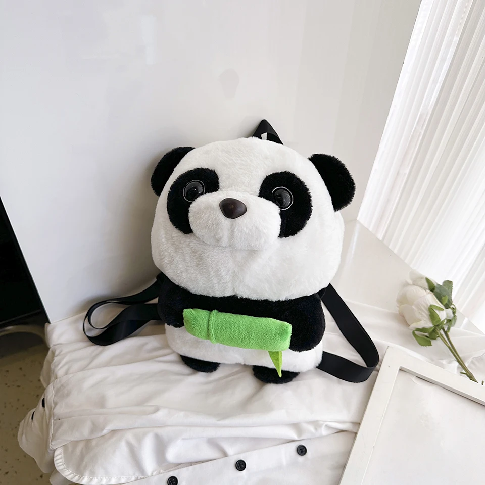 Cute Plush Panda Backpack, Kawaii Animal Plush Bag, Soft Furry Backpack for Girls and Kids, Adorable Panda Backpack for Women
Cute Plush Panda Backpack, Kawaii Animal Plush Bag, Soft Furry Backpack for Girls and Kids, Adorable Panda Backpack for Women