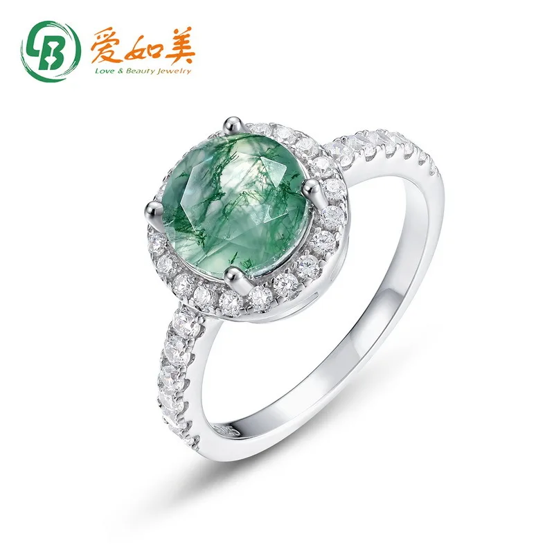Natural Water Grass Agate Ring for Women 18K Gold PT950 Platinum Silver Plated 7-Layer Gold Green Moss Stone Finger Ring
Natural Water Grass Agate Ring for Women 18K Gold PT950 Platinum Silver Plated 7-Layer Gold Green Moss Stone Finger Ring
