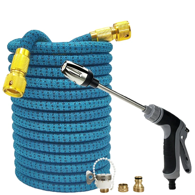 Garden Hose With Expandable Magic Hose And High-Pressure Water Gun, Suitable For Garden Irrigation And Car Washing Tools
Garden Hose With Expandable Magic Hose And High-Pressure Water Gun, Suitable For Garden Irrigation And Car Washing Tools