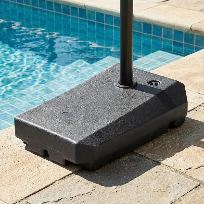 165 LBS Cantilever Umbrella Base with Wheels and Cross Base
165 LBS Cantilever Umbrella Base with Wheels and Cross Base