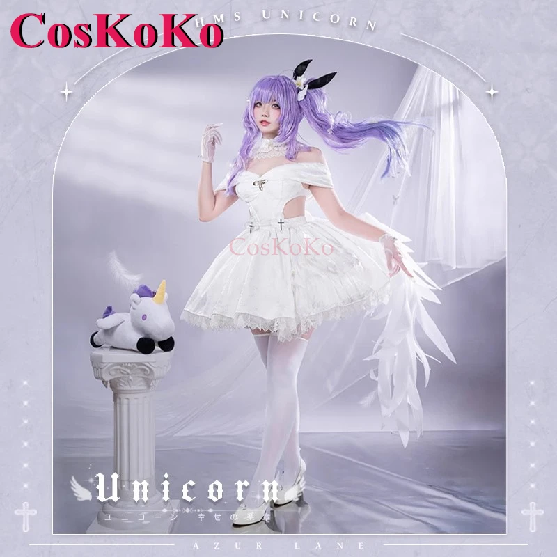 CosKoKo HMS Единорог Косплей Игра Azur Lane Костюм Happy Music Элегантное белое торжественное платье Хэллоуин Вечеринка Ролевая игра Одежда Новая
CosKoKo HMS Единорог Косплей Игра Azur Lane Костюм Happy Music Элегантное белое торжественное платье Хэллоуин Вечеринка Ролевая игра Одежда Новая
