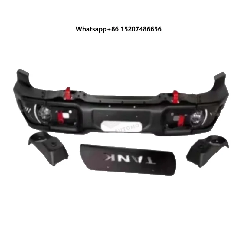 High Quality Car Front Bumper Aluminum Bumper (with Out Winch Bracket) Bumper for tank 300
High Quality Car Front Bumper Aluminum Bumper (with Out Winch Bracket) Bumper for tank 300