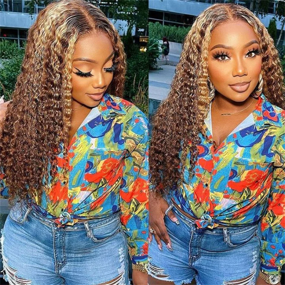 30Inch Curly Highlight Wig Human Hair Preplucked P4/27 Density200 13x4 13x6 HD Lace Honey Blonde Curly Lace Front Wig Human Hair
30Inch Curly Highlight Wig Human Hair Preplucked P4/27 Density200 13x4 13x6 HD Lace Honey Blonde Curly Lace Front Wig Human Hair