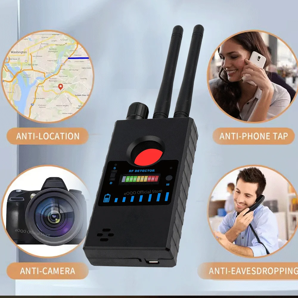 G528 Professional RF Signal Detector Full Range Wireless Hidden Camera Bug Detects GSM Audio GPS Tracker Device Finder Scanner
G528 Professional RF Signal Detector Full Range Wireless Hidden Camera Bug Detects GSM Audio GPS Tracker Device Finder Scanner