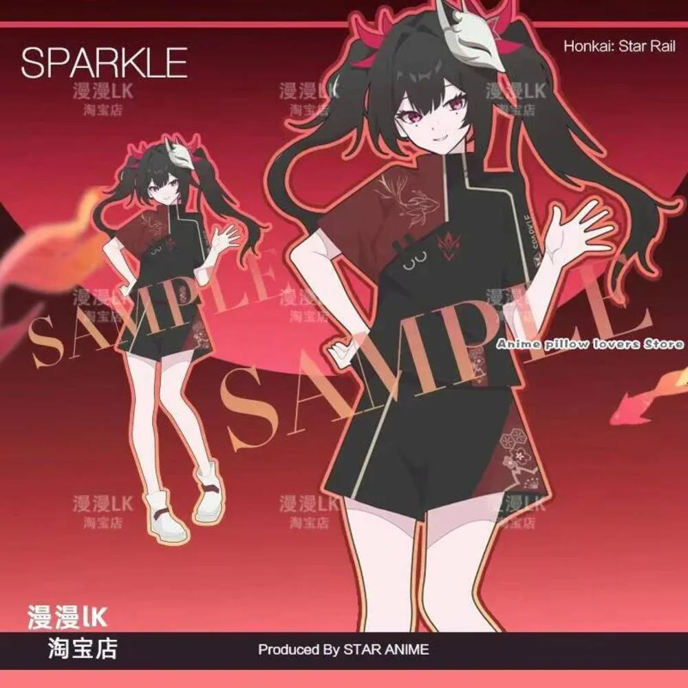 Game Honkai: Star Rail Sparkle Cosplay Women Girl Summer JK Uniform Short Sleeved Top Shorts Tie Shirt Suit Anime Costume
Game Honkai: Star Rail Sparkle Cosplay Women Girl Summer JK Uniform Short Sleeved Top Shorts Tie Shirt Suit Anime Costume