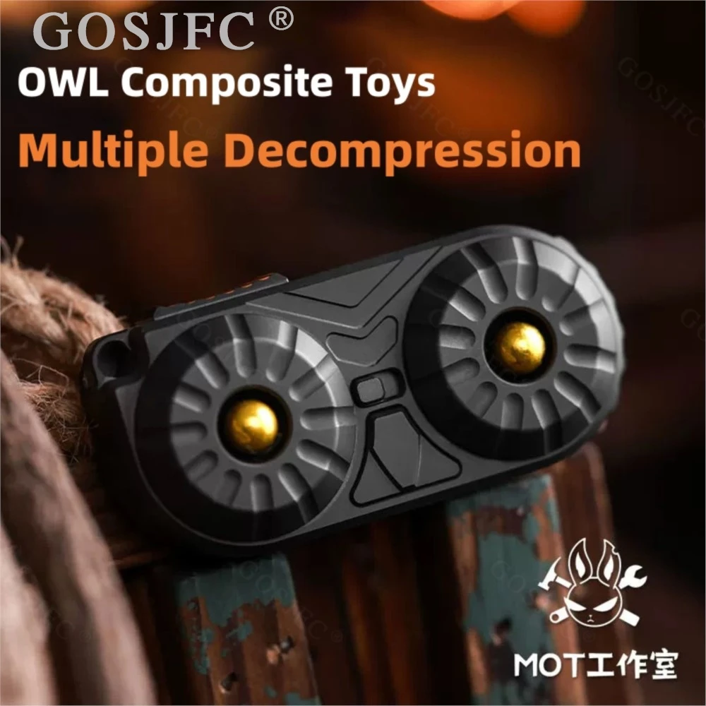 MOT OWL Stainless Steel Composite Multifunctional Toys Push Slider Magnetic Levitation Office Desk Multiple Decompression Toys
MOT OWL Stainless Steel Composite Multifunctional Toys Push Slider Magnetic Levitation Office Desk Multiple Decompression Toys