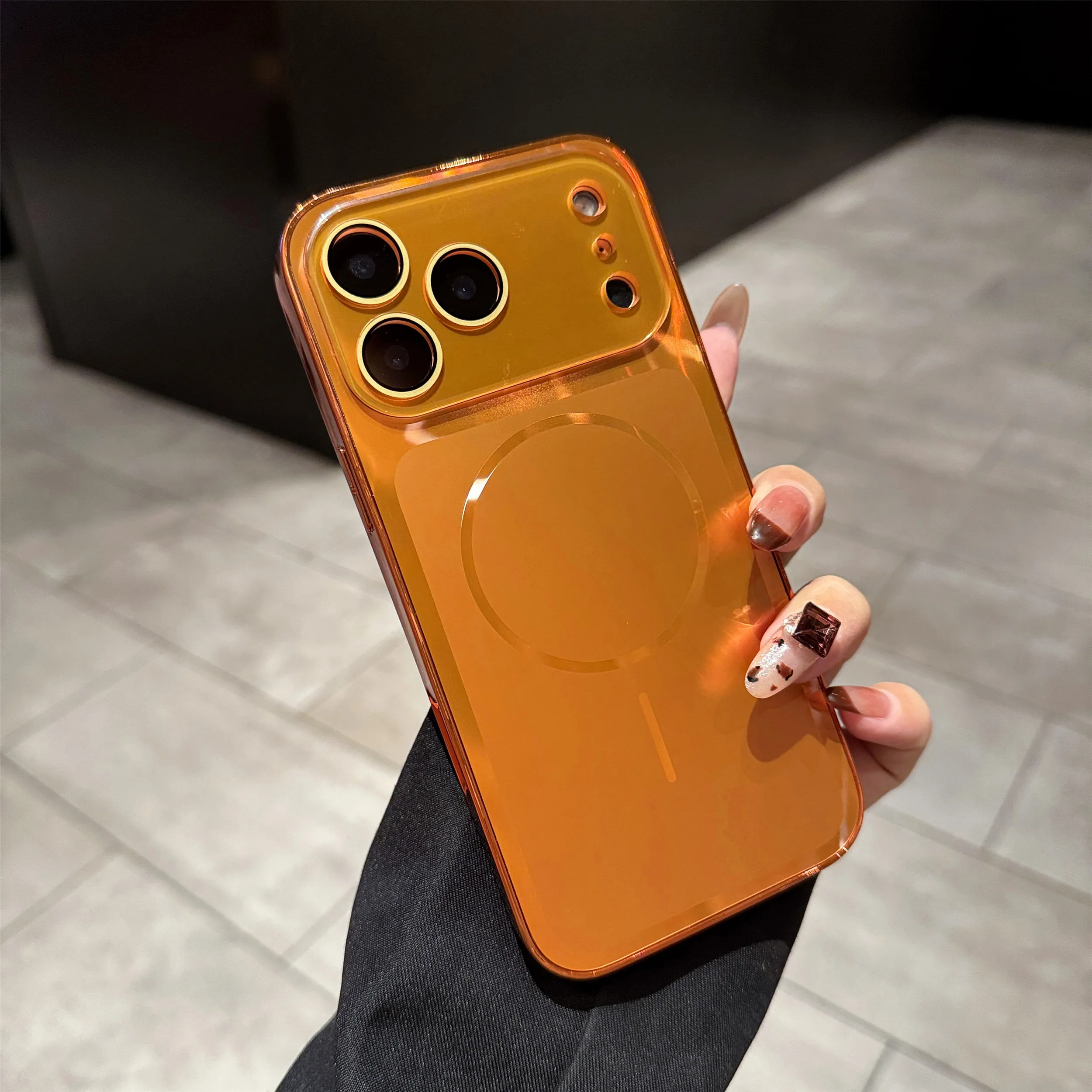 Luxury Large Window Magnetic Phone Case For iPhone 17 14 16 15 13 12 11 Pro max Falling Anti Vibration Protection Phone Cover
Luxury Large Window Magnetic Phone Case For iPhone 17 14 16 15 13 12 11 Pro max Falling Anti Vibration Protection Phone Cover
