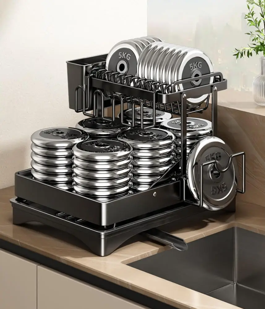 Heavy-Duty Carbon Steel Multifunctional Utensil Organizer, Space-Saving Modern Metal Storage Rack for Countertop or Cabinet
Heavy-Duty Carbon Steel Multifunctional Utensil Organizer, Space-Saving Modern Metal Storage Rack for Countertop or Cabinet