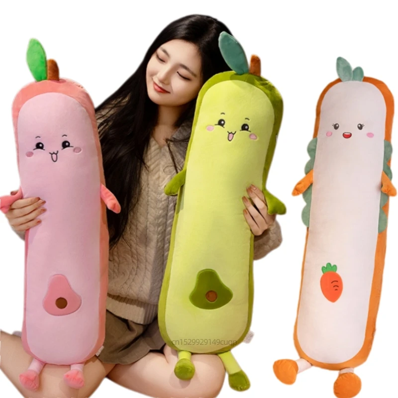 80-150cm Cartoon Long Strip Fruit Plush Doll Pillow Cute Soft Vegetable Carrot Avocado Peach Plush Toy Home Decor Gift For Child
80-150cm Cartoon Long Strip Fruit Plush Doll Pillow Cute Soft Vegetable Carrot Avocado Peach Plush Toy Home Decor Gift For Child