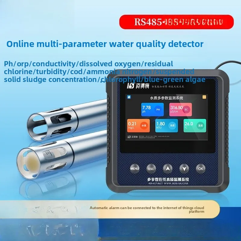 Multi-parameter High-precision Water Quality Analyzer Online COD PH Dissolved Oxygen Food Intelligent High Definition Detector
Multi-parameter High-precision Water Quality Analyzer Online COD PH Dissolved Oxygen Food Intelligent High Definition Detector