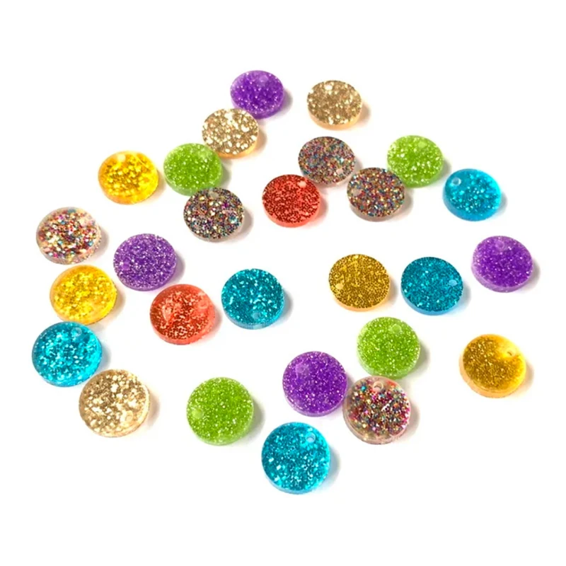 Glitter Coin Shape Flat Round Acrylic Sheets For Studs Earrings
Glitter Coin Shape Flat Round Acrylic Sheets For Studs Earrings