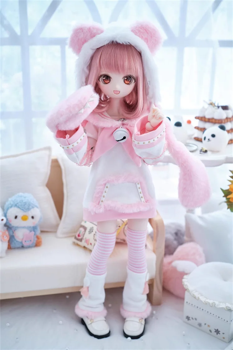 Одежда для куклы BJD на зиму 1/4, одежда MDD MSD, свитер, носки, аксессуары для кукол, одежда (искусственная кожа)
Одежда для куклы BJD на зиму 1/4, одежда MDD MSD, свитер, носки, аксессуары для кукол, одежда (искусственная кожа)